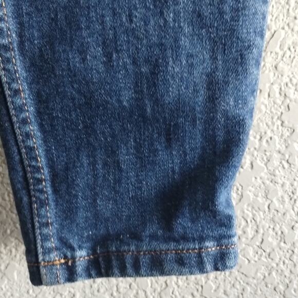 Everlane High Rise Dark-wash Straight Leg Ankle Organic Cotton Denim Jeans 27R - Picture 12 of 13